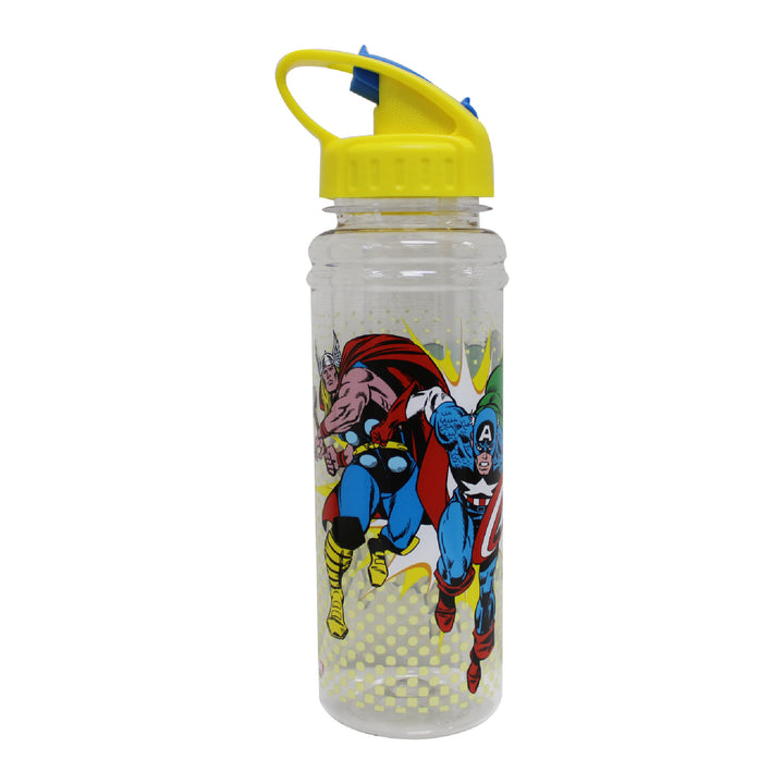 Avengers Soft Spout Drink Bottle - Yellow Lid