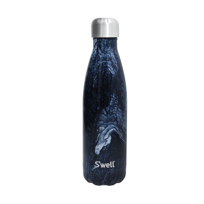 S'Well Insulated Drink Bottle - 500ml - Azurite Blue Marble