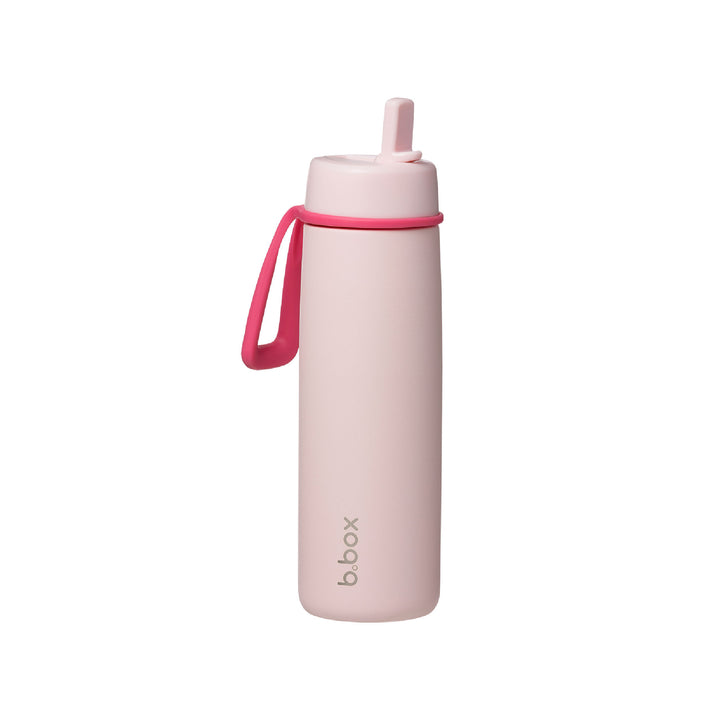 b.box Insulated Flip Top Drink Bottle 690ml - Pink Paradise