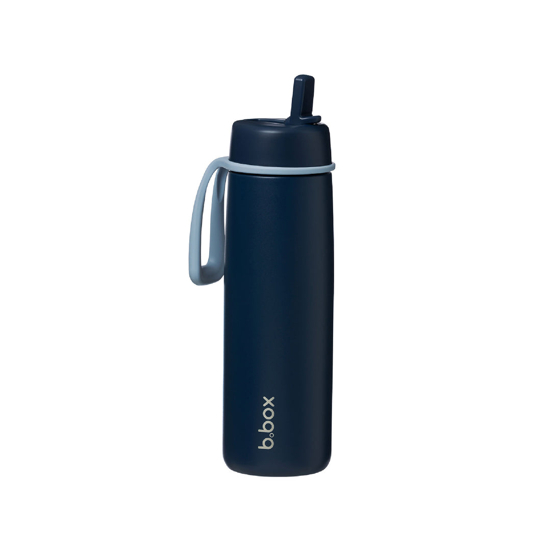 b.box Insulated Flip Top Drink Bottle 690ml - Midnight