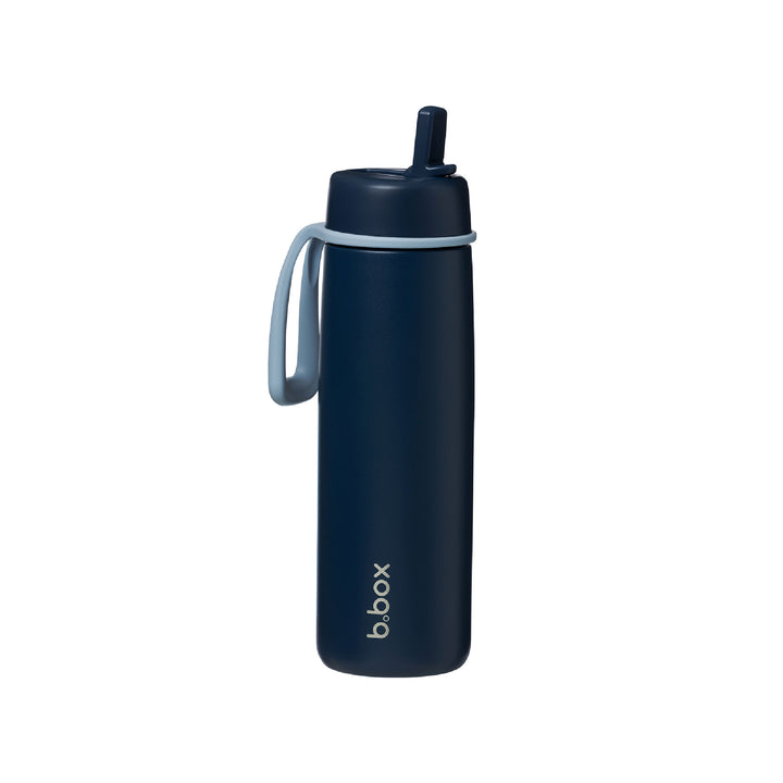 b.box Insulated Flip Top Drink Bottle 690ml - Midnight