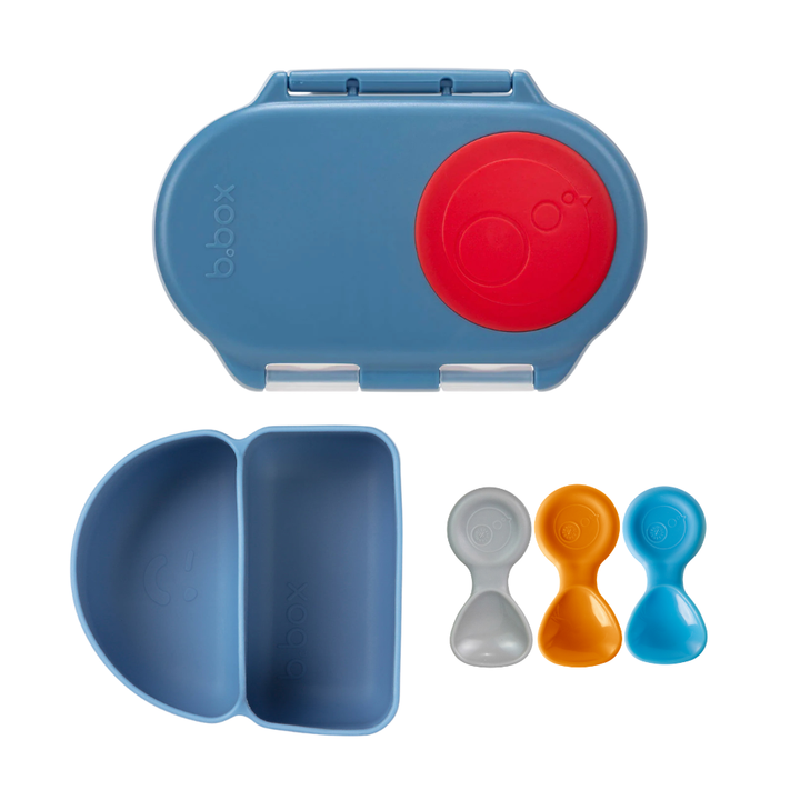 b.box Bento Snack Box Bundle - Blue Blaze