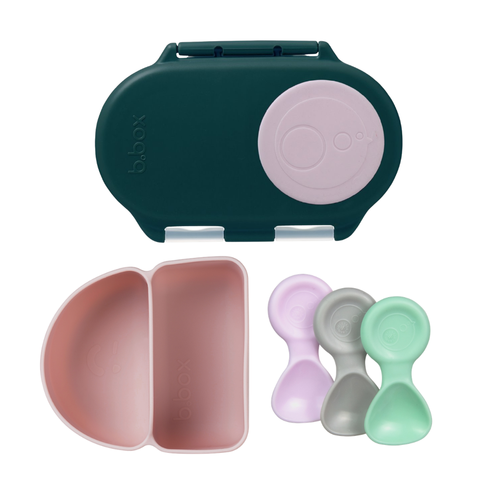 b.box Bento Snack Box Bundle - Indigo Rose