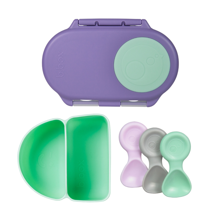 b.box Bento Snack Box Bundle - Lilac Pop