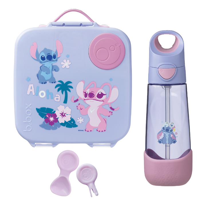 b.box Large Lunch Box & Bottle Bundle - Stitch