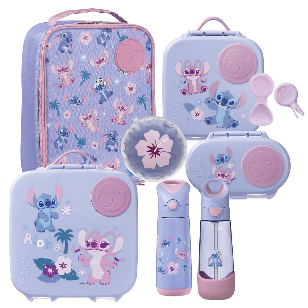 b.box Ultimate Bento Lunch Box Bundle - Stitch