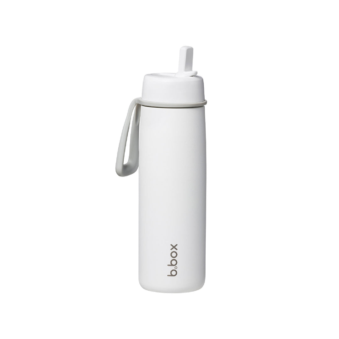 b.box Insulated Flip Top Drink Bottle 690ml - White Out