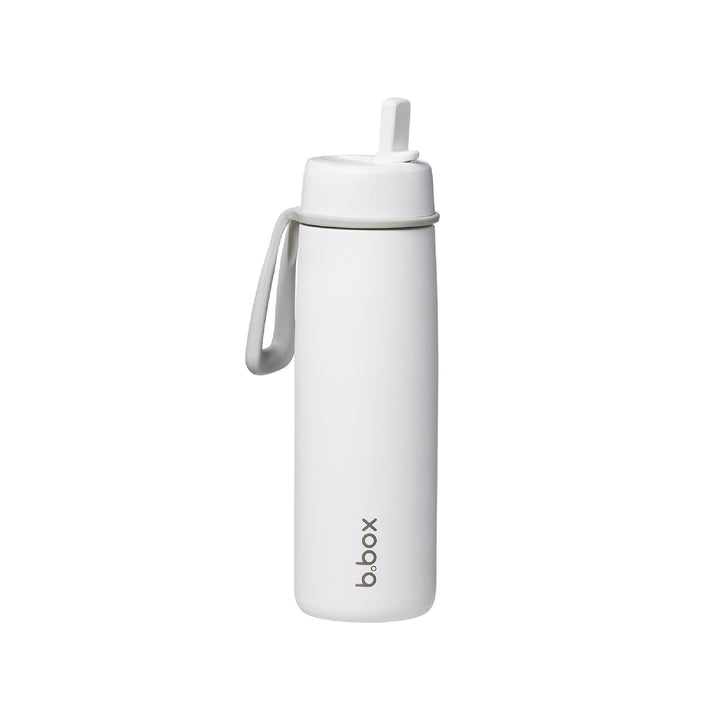 b.box Insulated Flip Top Drink Bottle 690ml - White Out