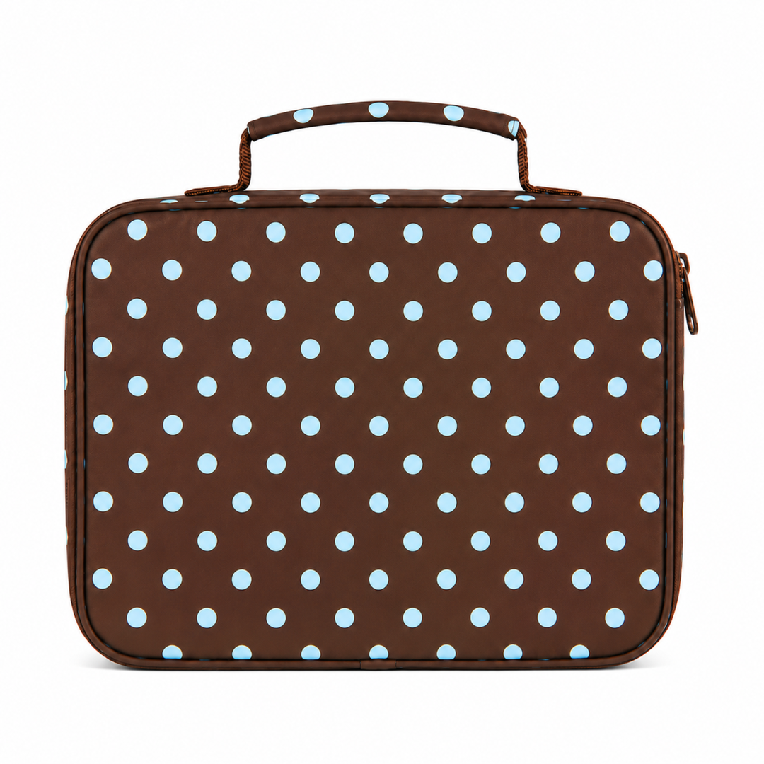 Kinnder JUNIOR Insulated Lunch Bag + Ice Pack - Polka Dots
