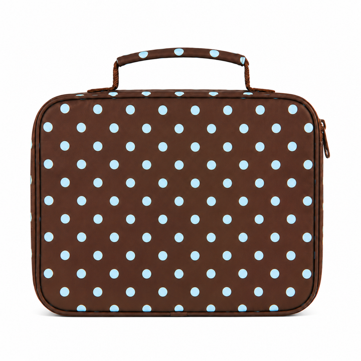 Kinnder JUNIOR Insulated Lunch Bag + Ice Pack - Polka Dots