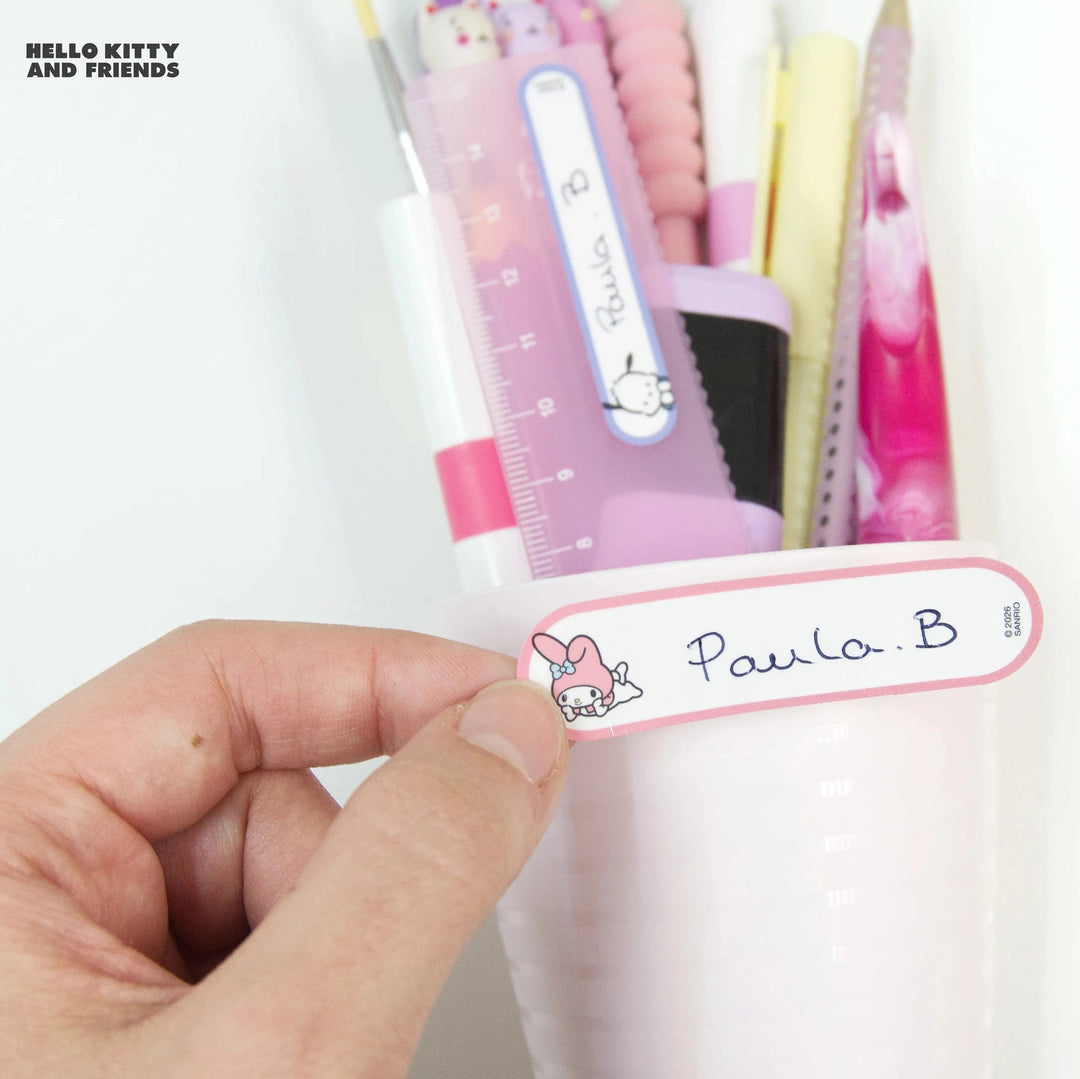 Hello Kitty & Friends Self-Laminating Labels for Objects (36 Pack)