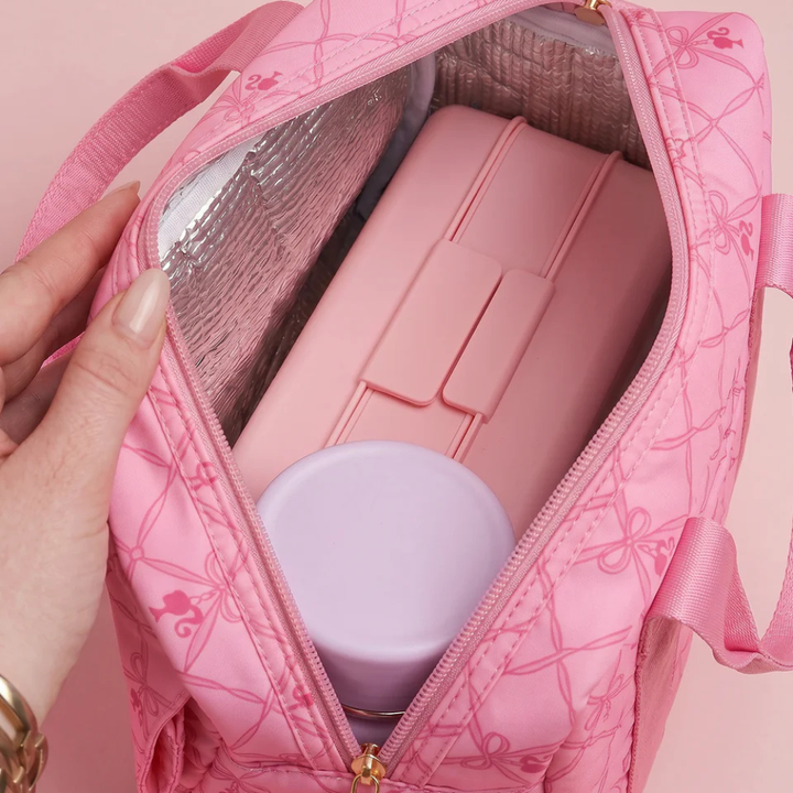 The Somewhere Co. Lunch Tote - Barbie Rococo
