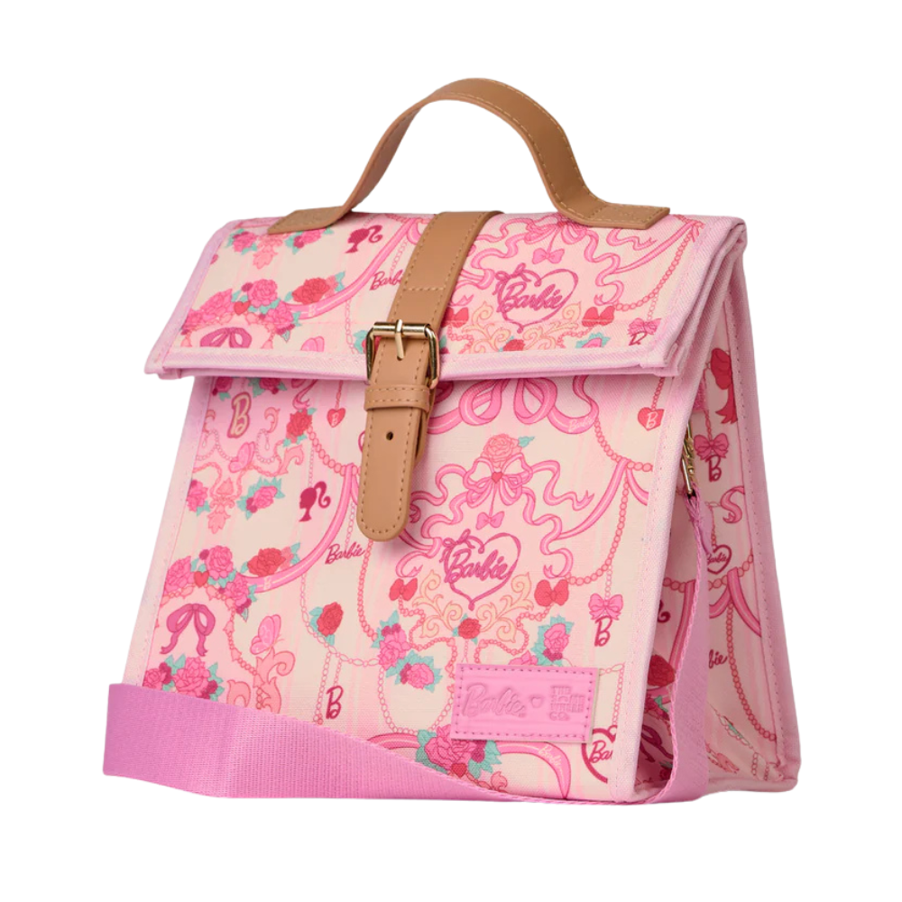 The Somewhere Co. Insulated Lunch Satchel - Barbie Rococo
