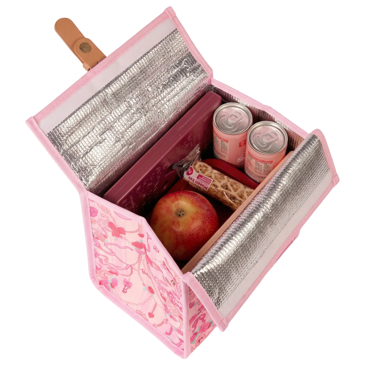 The Somewhere Co. Insulated Lunch Satchel - Barbie Rococo