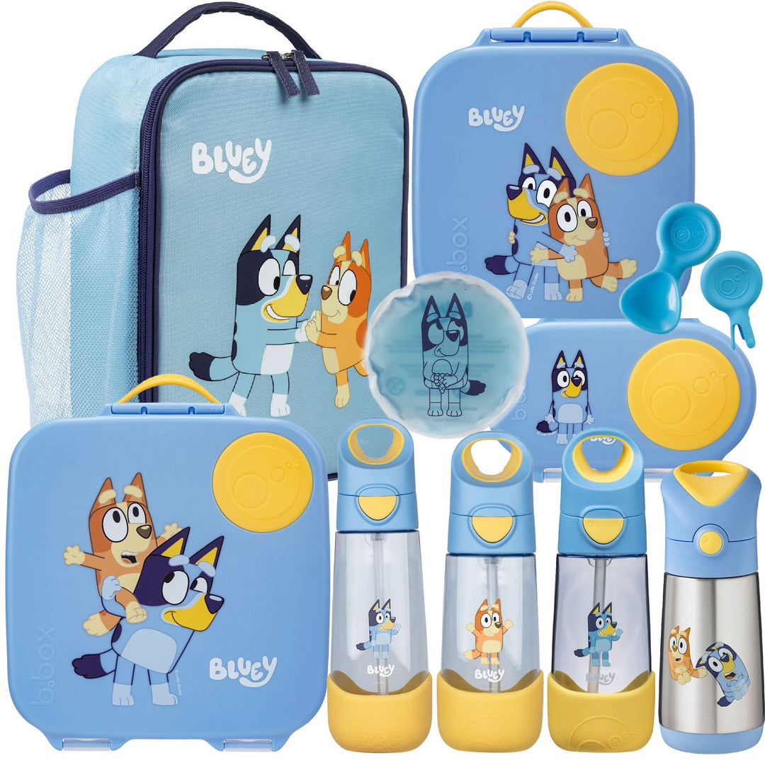 PRE-ORDER b.box Ultimate Bento Lunch Box Bundle - Bluey - FREE SHIPPING