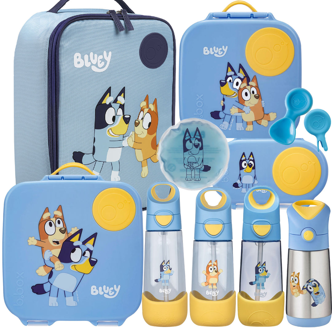 PRE-ORDER - b.box Ultimate Bento Lunch Box Bundle - Bluey - FREE SHIPPING