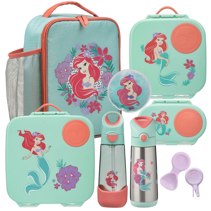 b.box Ultimate Bento Lunch Box Bundle - The Little Mermaid - FREE SHIPPING