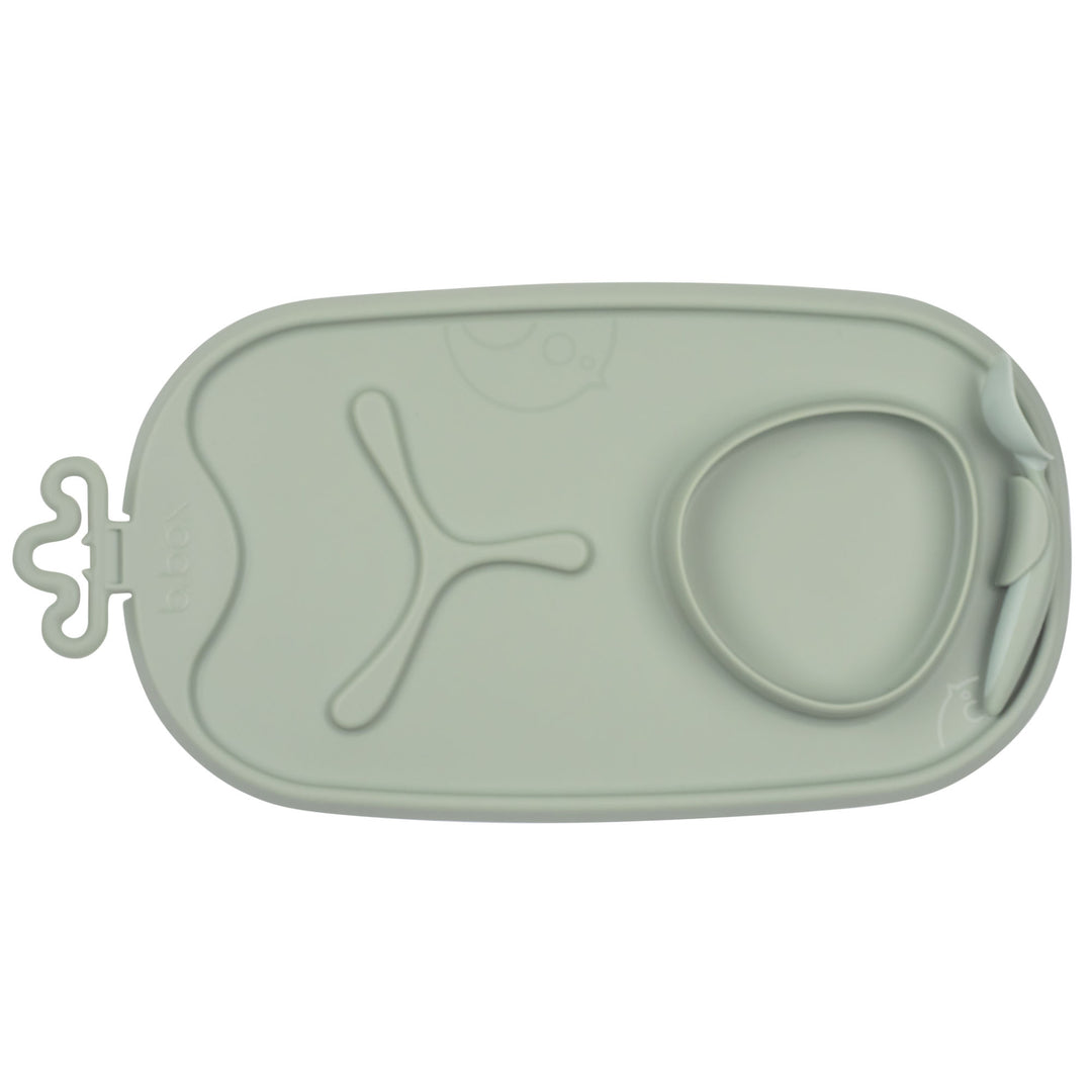 b.box Roll & Go Mealtime Mat - Sage