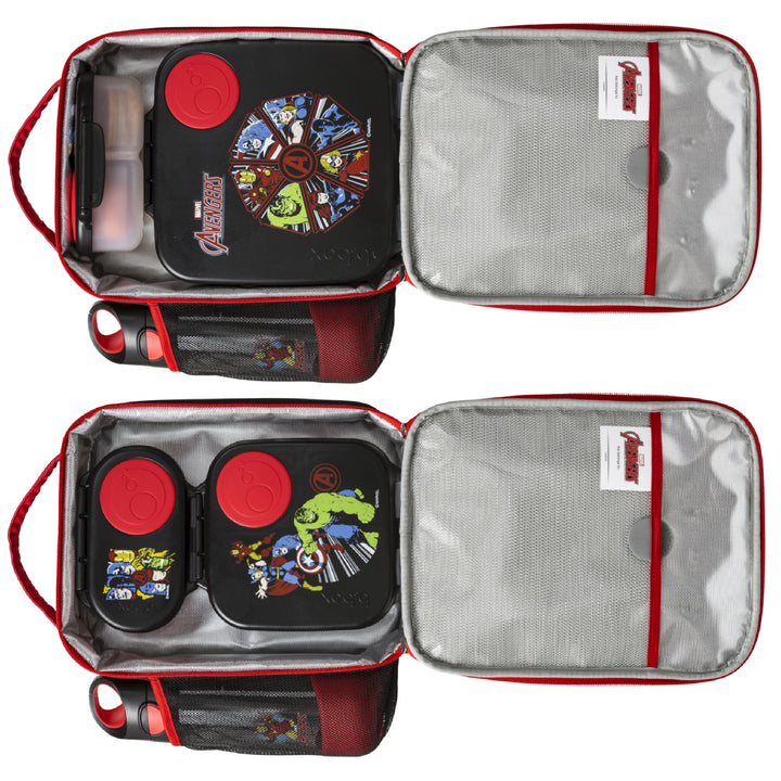 b.box Ultimate Bento Lunch Box Bundle - Avengers