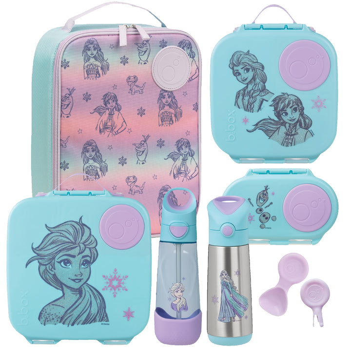 b.box Ultimate Bento Lunch Box Bundle - Frozen