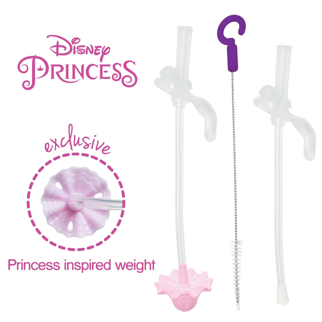 b.box DISNEY PRINCESS Replacement Straw and Cleaner Pack - Sippy Cup