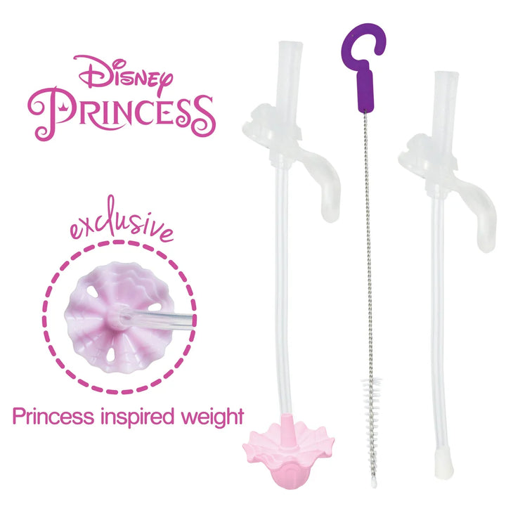 b.box DISNEY PRINCESS Replacement Straw and Cleaner Pack - Sippy Cup