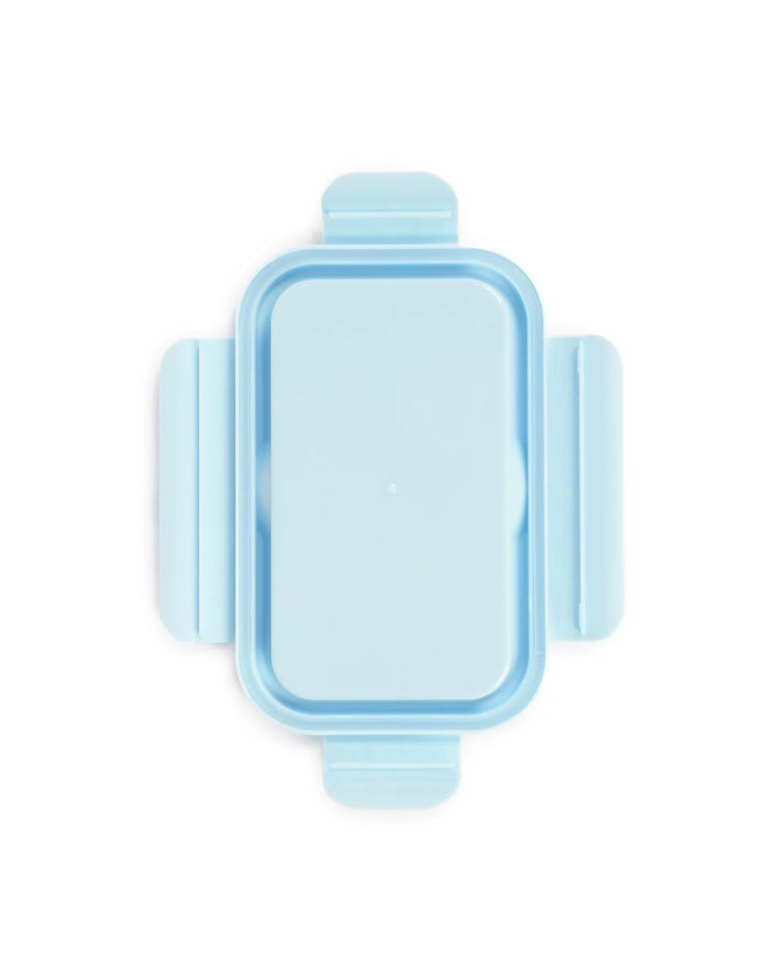 Bento Lunch Box & Cutlery - Peppermint Blue