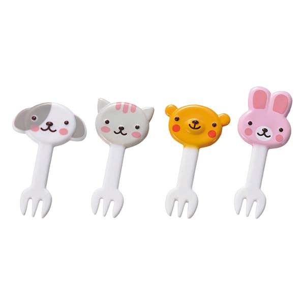 Bunny & Buddies Food Pick Forks