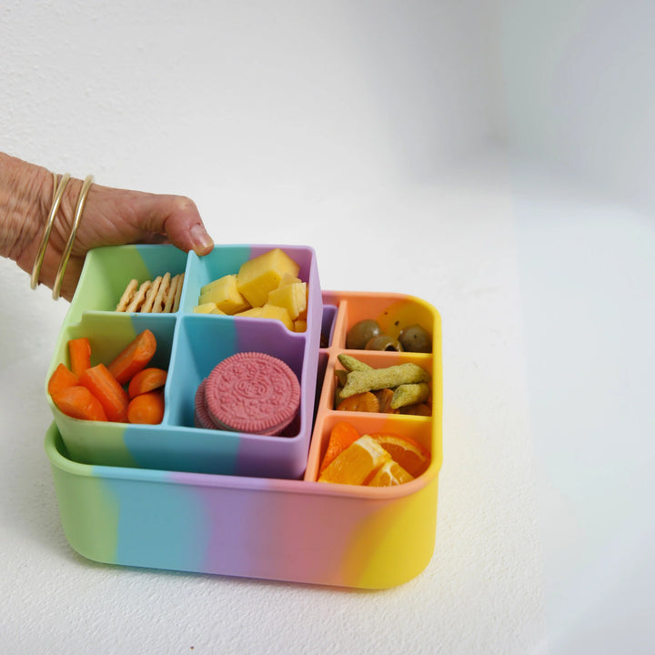 The Zero Waste People Big Bento Dividers - Rainbow