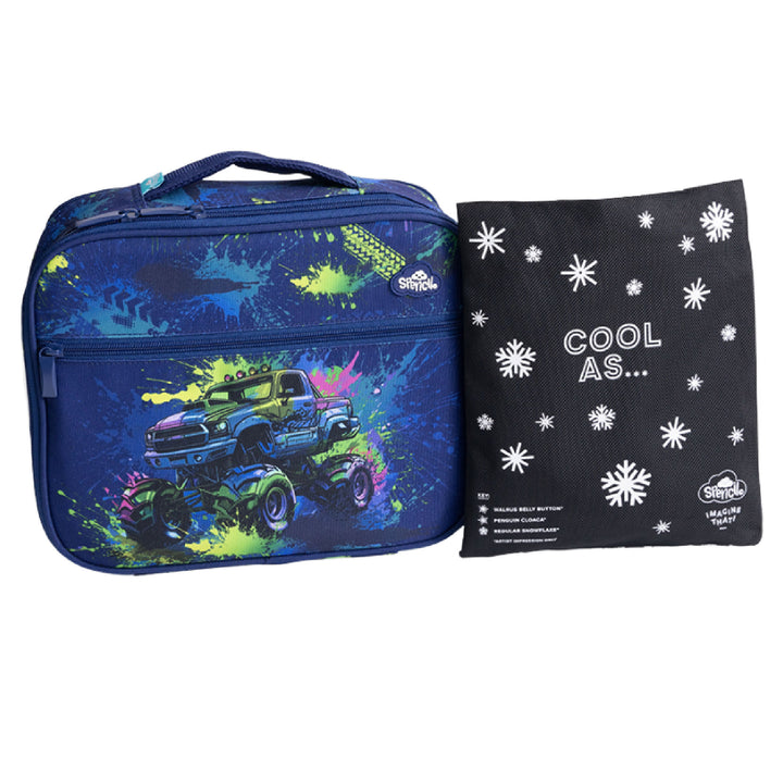 Spencil BIG Cooler Lunch Bag + Chill Pack - Mega Wheels
