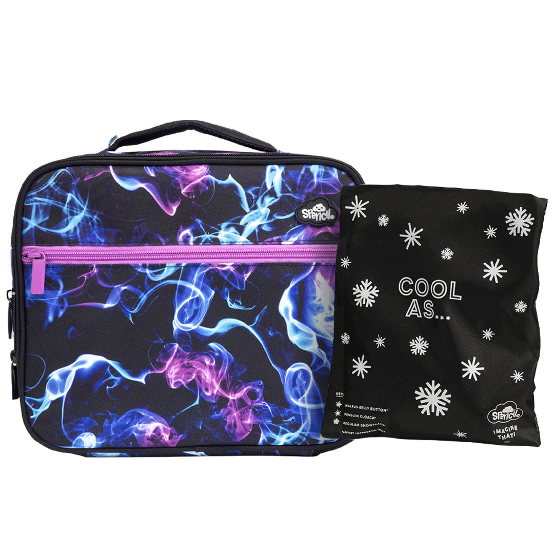 Spencil BIG Cooler Lunch Bag + Chill Pack - High Voltage