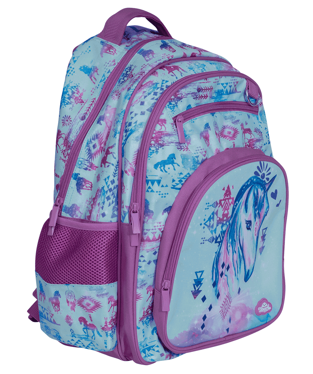 Big Kids Backpack - Aztec Horse Big Kids Backpack - Aztec Horse
