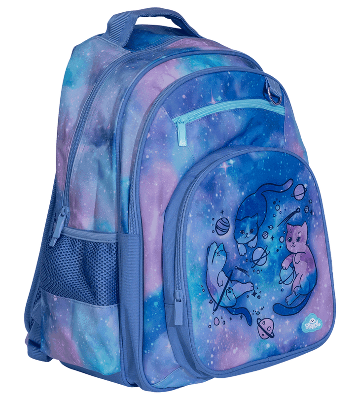 Spencil Big Kids Backpack - Cat-A-Cosmic