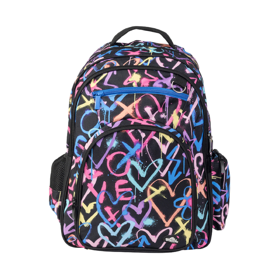 Spencil Big Kids Backpack - Hearts & Crosses