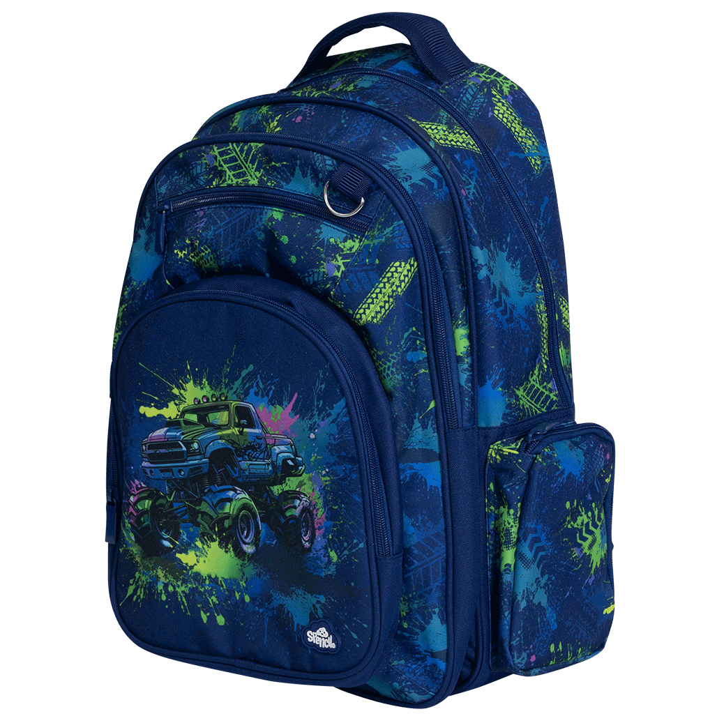 Spencil Big Kids Backpack - Mega Wheels