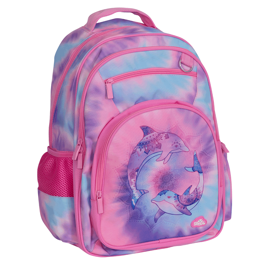 Spencil Big Kids Backpack - Tie Dye Splash