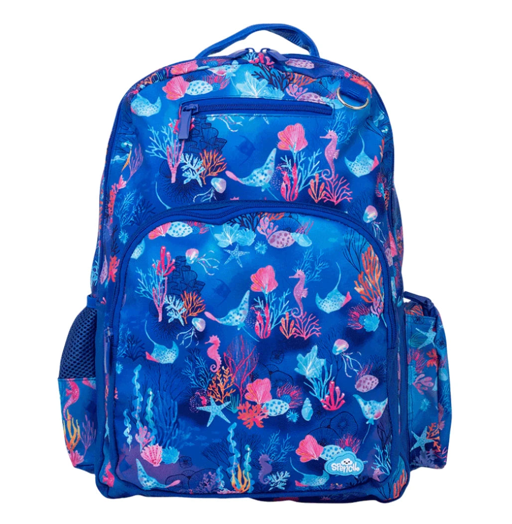 Spencil Big Kids Backpack - Coral Garden