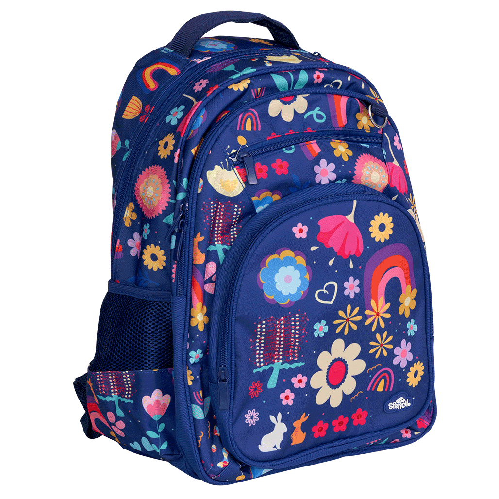 Spencil Big Kids Backpack - Flower Power