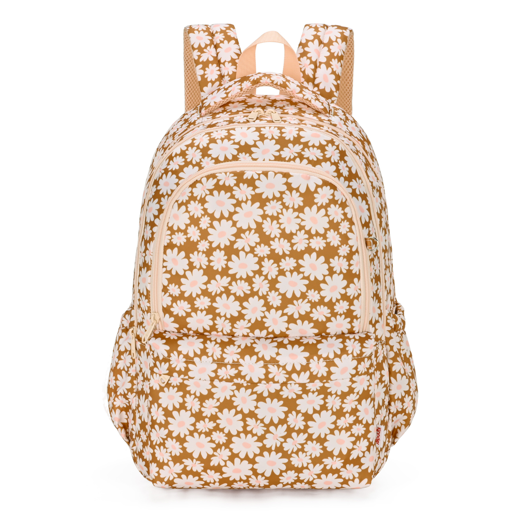 Kinnder Campus School Backpack 2.0 - Bloom Tan