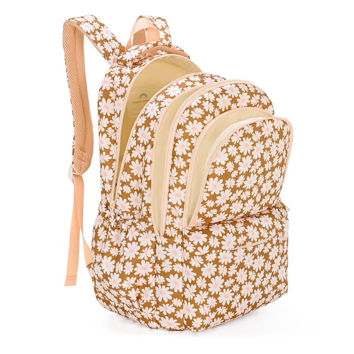 Kinnder Campus School Backpack 2.0 - Bloom Tan