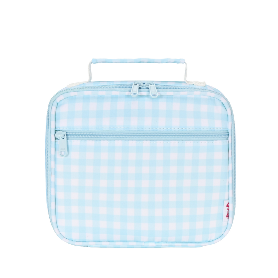 Kinnder MINI Insulated Lunch Bag - Blue Gingham