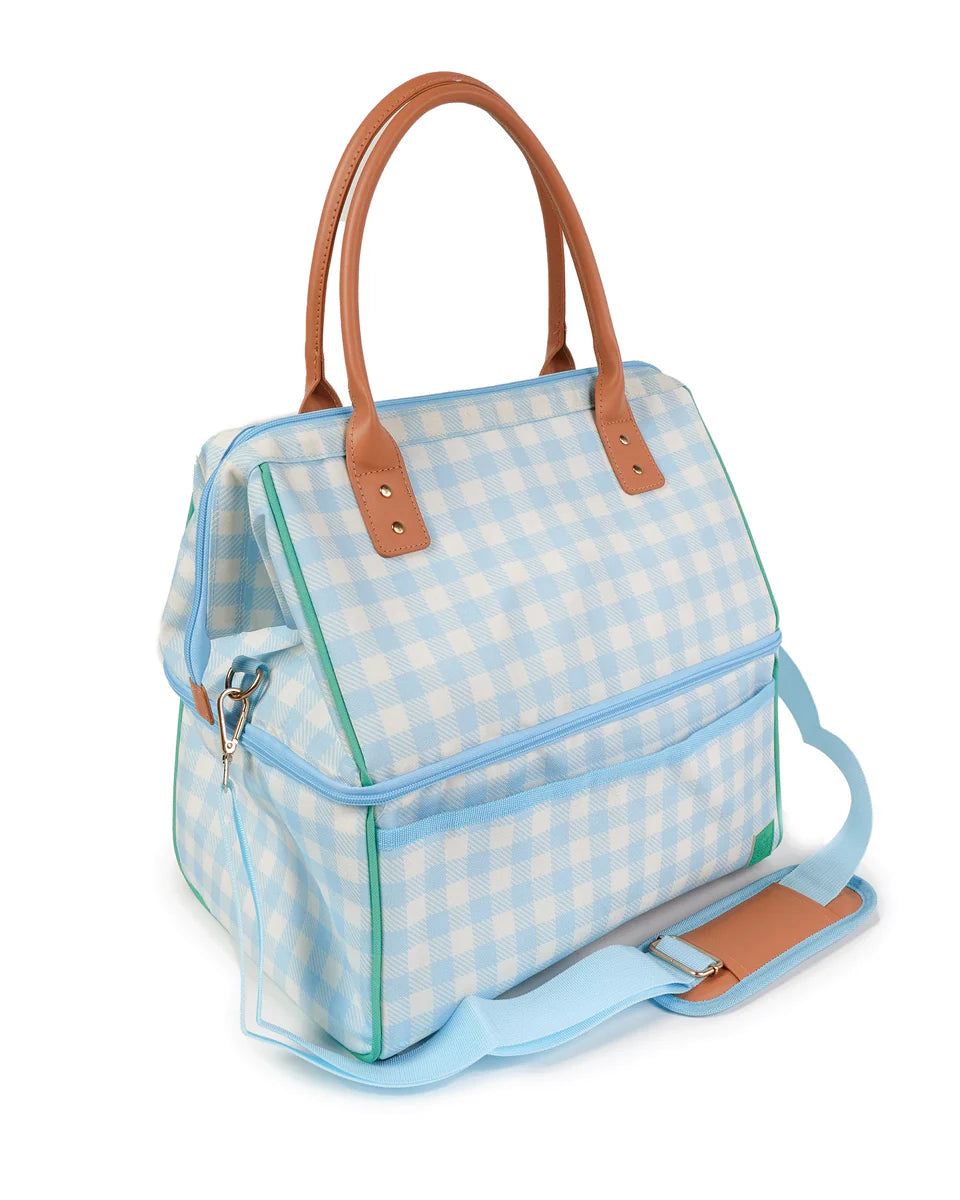 The Somewhere Co. Insulated Picnic Bag - Blueberry