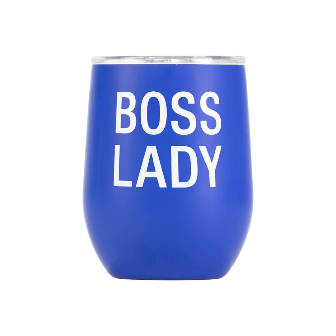 Insulated Wine Tumbler - Boss Lady