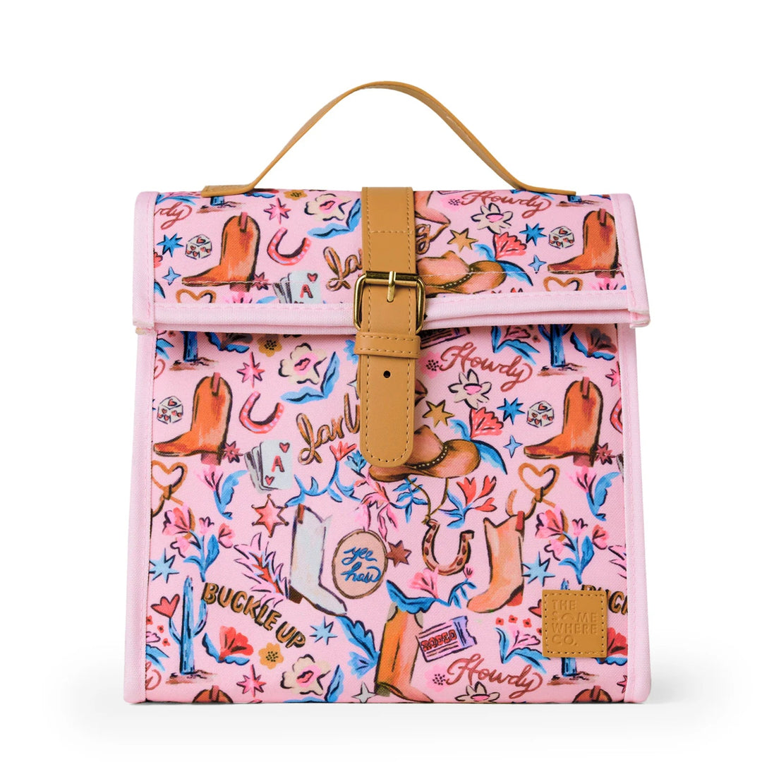 The Somewhere Co. Insulated Lunch Satchel - Buckle Up