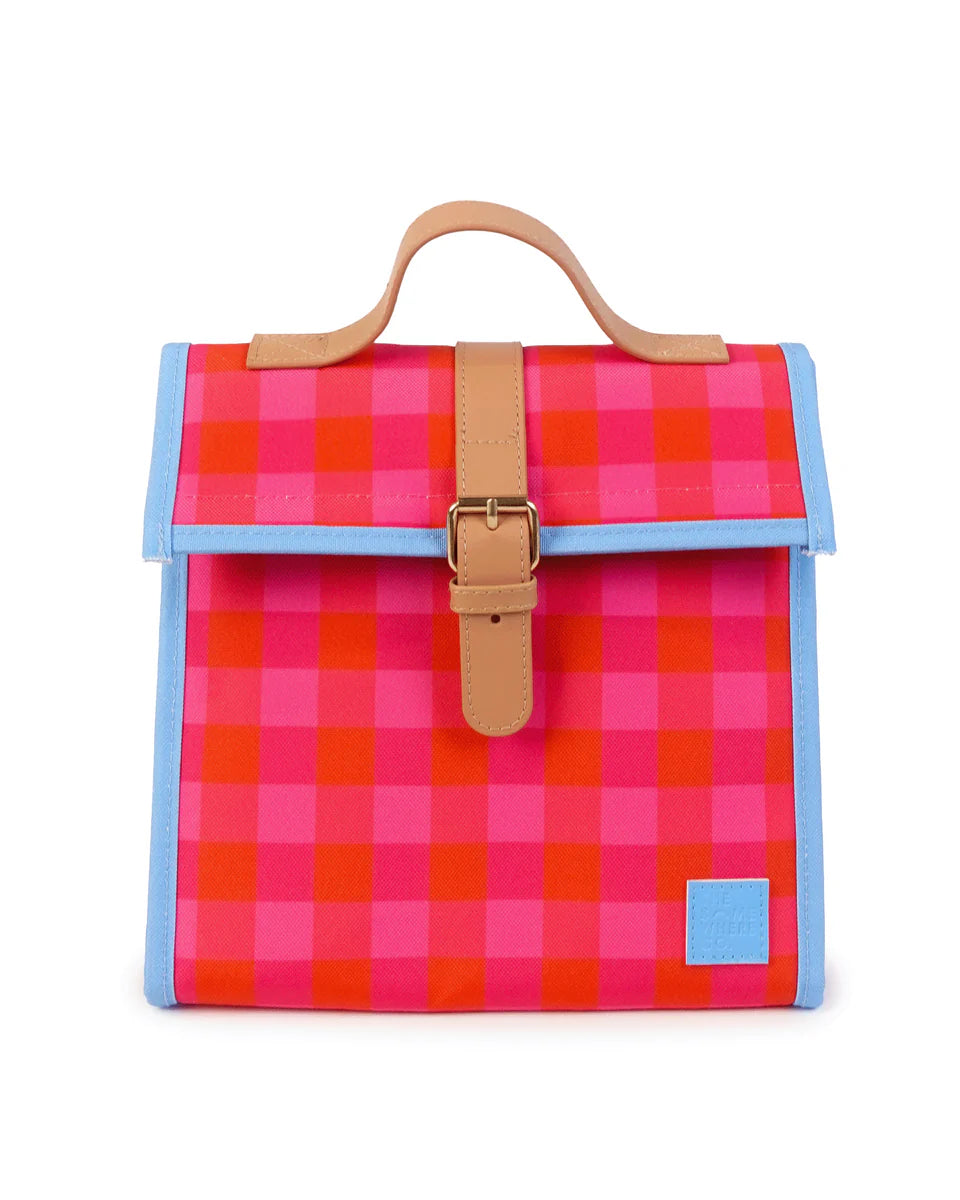 The Somewhere Co. Insulated Lunch Satchel - Cherry Pie