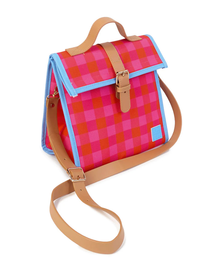 The Somewhere Co. Insulated Lunch Satchel - Cherry Pie