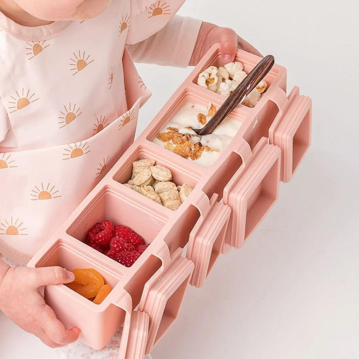 Contains Anything Snack Bento - Pink Salt