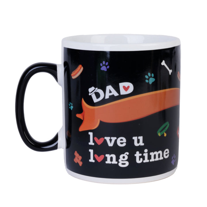 EcoGo Giant 900ml Dachshund Dad Mug