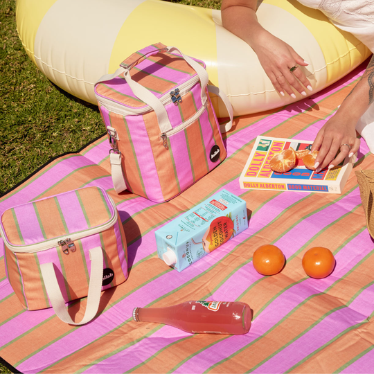 Kollab Insulated Lunch Bag - Sunset Stripe
