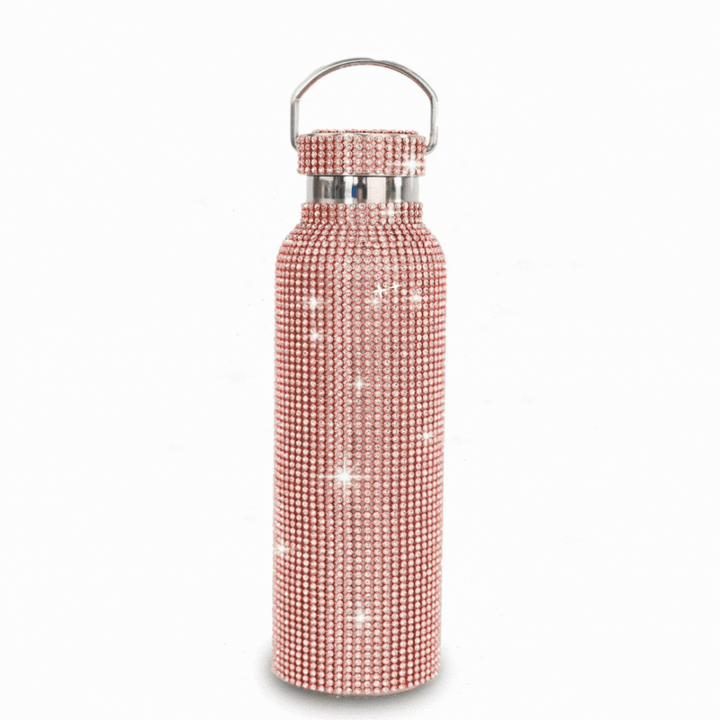 IOco Diamante Insulated Water Bottle - 600ml - Pink